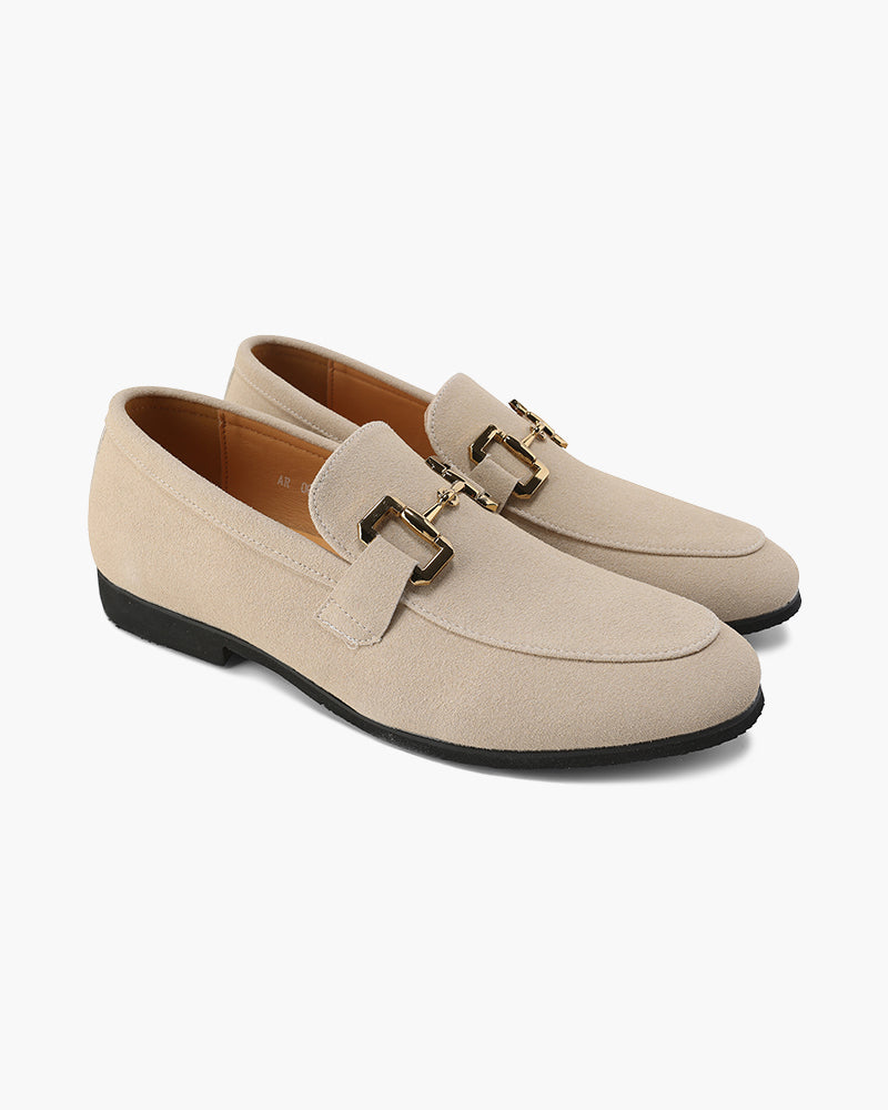 Luxuriöse Wildleder-Loafer